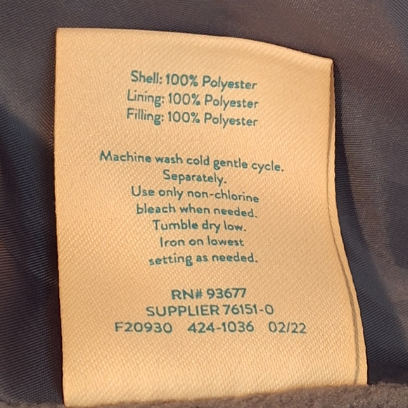 Thereabouts gray puffer coat - NWT - Picture 6 of 6